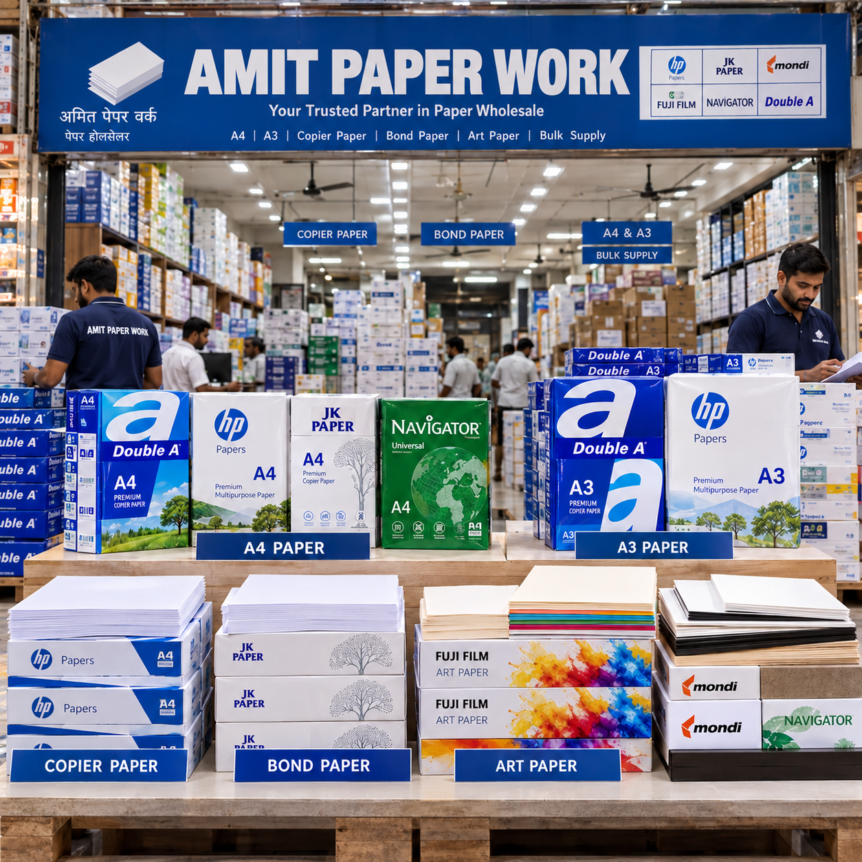 Multi-Brand Mill Display
