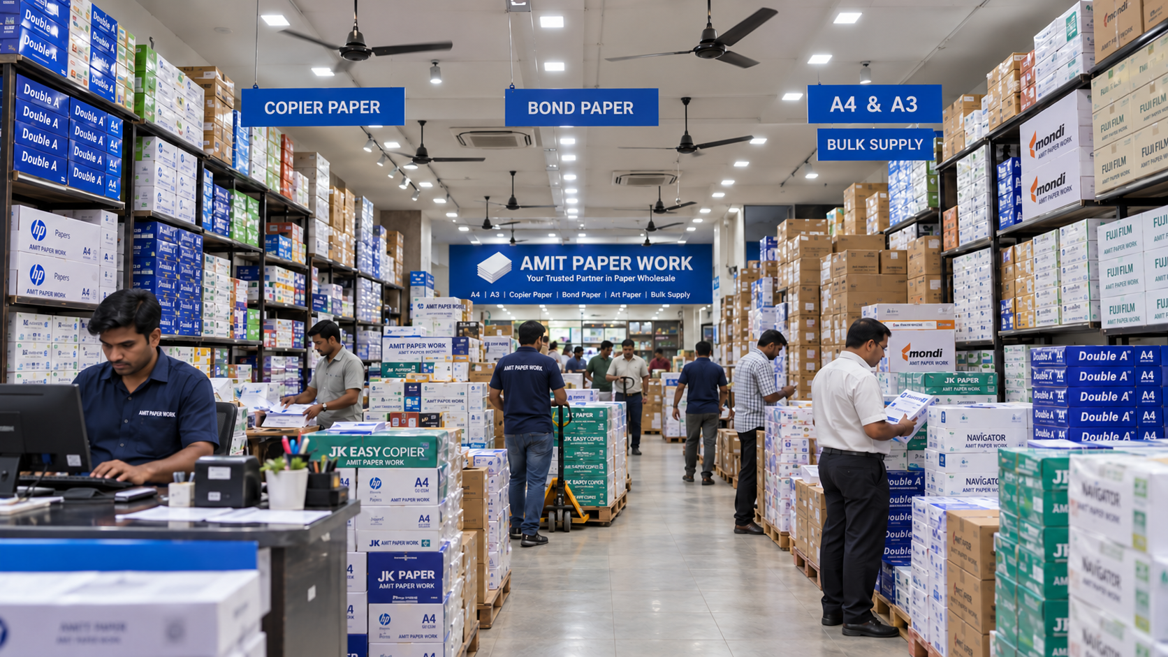 Inside Amit Paper Work Guwahati Central Depot