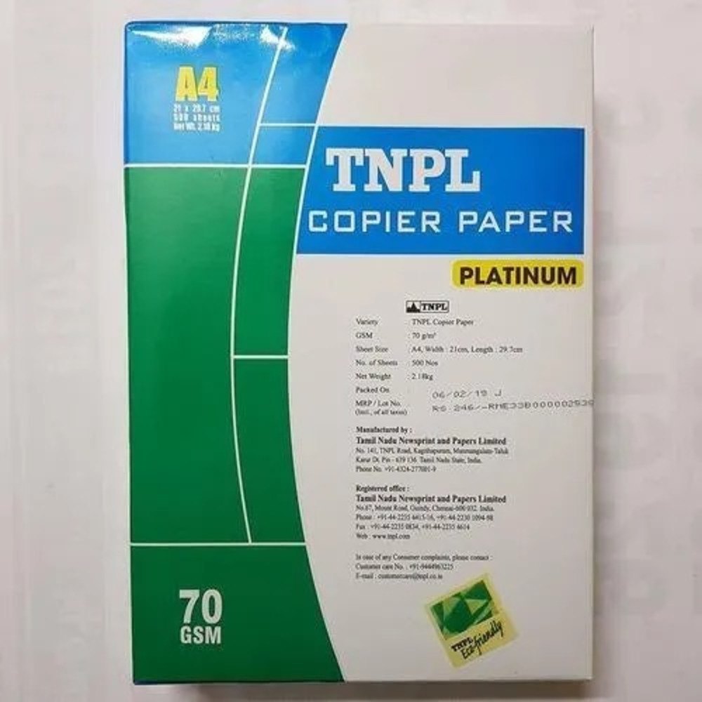 TNPL — TNPL Copier Paper Wholesale India